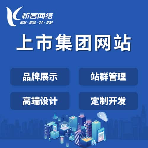 泰安上市集团网站定制